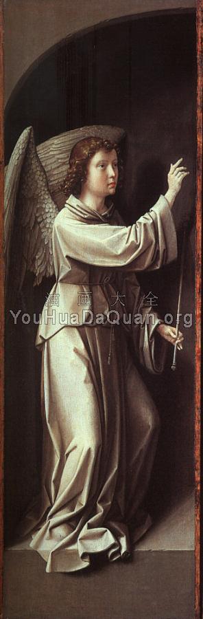 The Angel of the Annunciation - 杰勒德·大卫